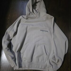 Fear of God Essentials Tan Hoodie